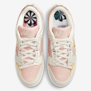 Nike WMNS Dunk Low Disrupt 2 White Pink Yellow - US 7